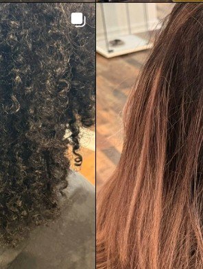 Warm brunette color